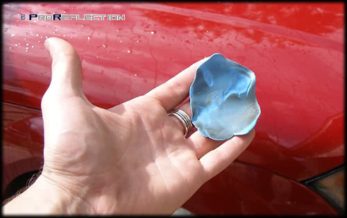 Claybar your vehicle to give it a smooth as glass finish by